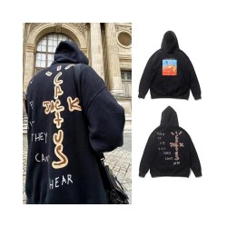 Stickman Foam Letter Hoodie – American Streetwear High-Fashion Hip-Hop Unisex Couple Sweatshirt Jacket
