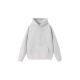 Heavyweight Fleece Hoodie Women Oversized Casual Pullover Winter Warm Solid Color Double-Layer Hood Cotton Sweatshirt St