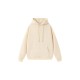 Heavyweight Fleece Hoodie Women Oversized Casual Pullover Winter Warm Solid Color Double-Layer Hood Cotton Sweatshirt St