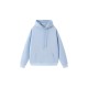 Heavyweight Fleece Hoodie Women Oversized Casual Pullover Winter Warm Solid Color Double-Layer Hood Cotton Sweatshirt St