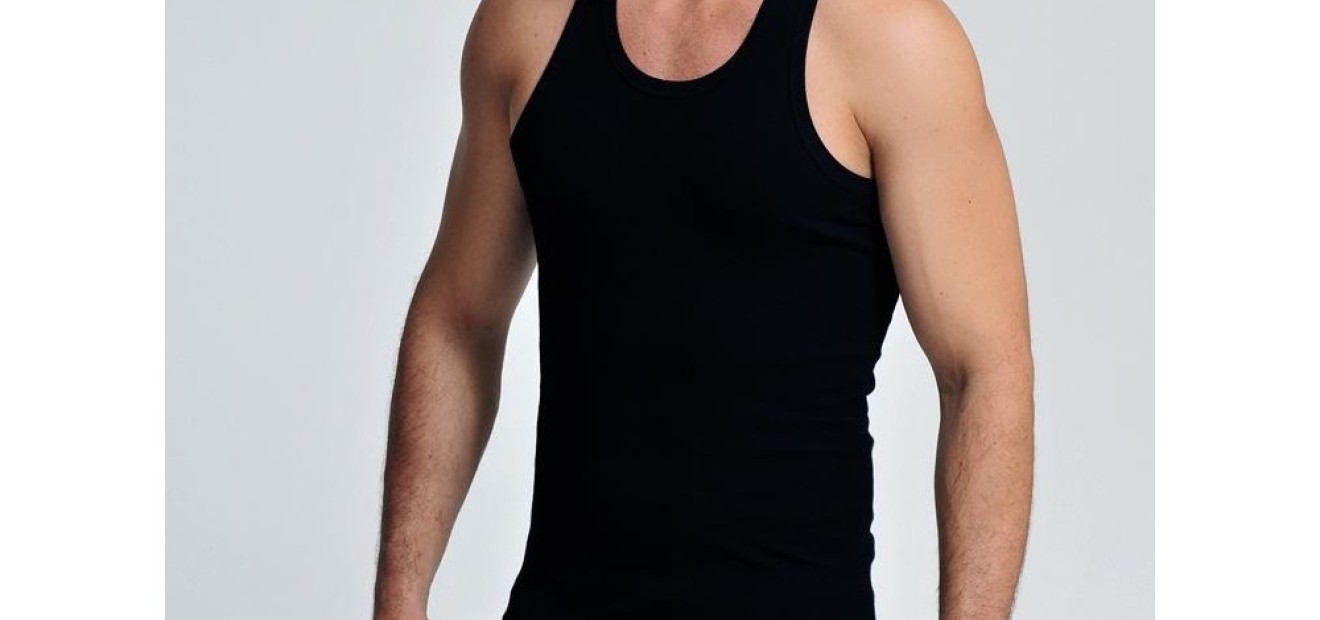 Men's Athletic Tank Top - Breathable Stretch Fit for Gym and Sports