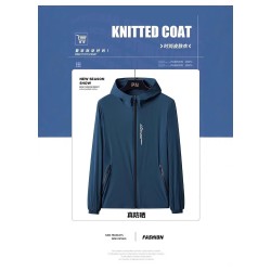 Men's Sun Protection Jacket - UPF 50+ UV Blocking, Lightweight & Breathable Summer Cooling Hoodie for Outdoor Activities