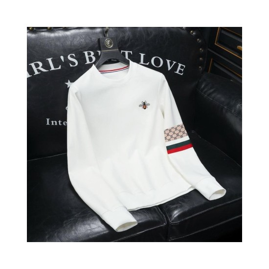 Men's Classic Crew Neck T-Shirt – Soft Cotton Casual Tee for Spring & Fall, Versatile Everyday Wear