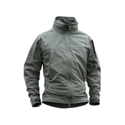 Men's 3-in-1 Waterproof Windproof Softshell Tactical Jacket for Hiking and Outdoor Winter Wear