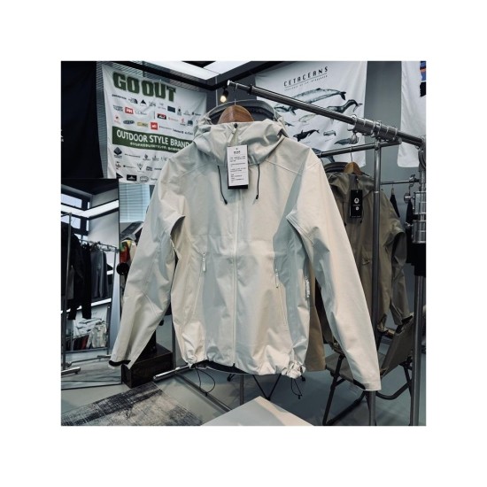 Unisex All-Weather Hard Shell Jacket | Windproof, Waterproof & Breathable with Underarm Zips