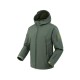 Shark Skin Softshell Tactical Jacket | Windproof Waterproof Fleece-Lined 3-in-1 Outdoor Coat