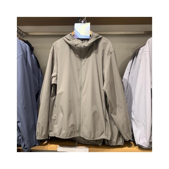 Lightweight UPF Sun Protection Hoodie Jacket for Men & Women, Portable Anti-UV Outdoor Wear