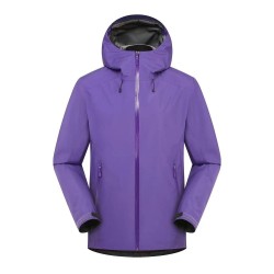 LT 3-Layer Bonded Hard Shell Jacket: Waterproof, Windproof & Breathable for Hiking & Outdoor Activities