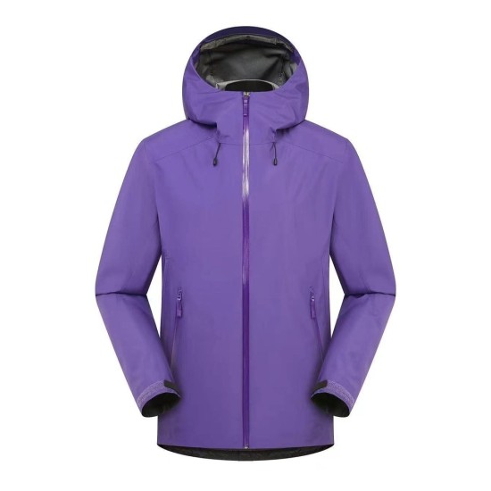 LT 3-Layer Bonded Hard Shell Jacket: Waterproof, Windproof & Breathable for Hiking & Outdoor Activities