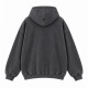 American Retro Oversized Graphic Hoodie – Unisex Heavyweight Fleece Sweatshirt with Drop Shoulder & Cozy Lining for Men