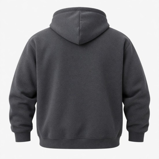 Plus Size Fleece Hooded Zip Up Sweatshirt for Big & Tall Men - Heavyweight Cozy Jacket Up to 350lbs